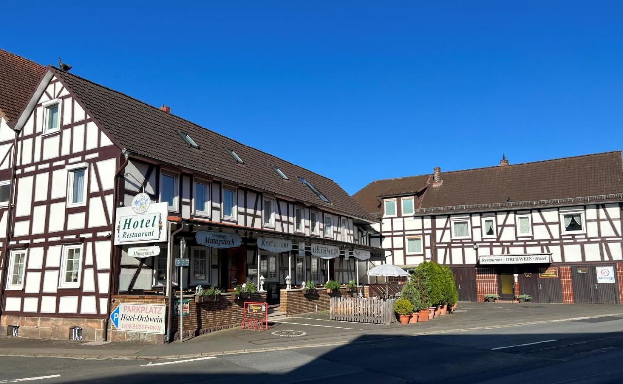 Hotel Orthwein -Kostenfreie Parkplaetze- Cölbe Dış mekan fotoğraf