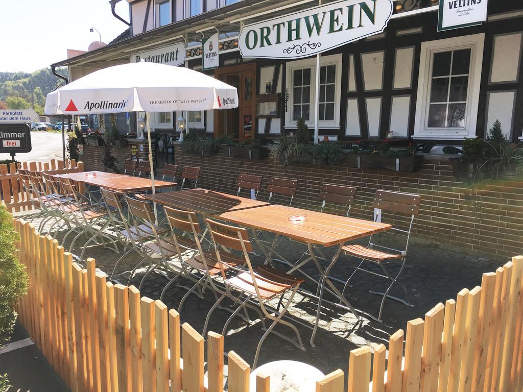Hotel Orthwein -Kostenfreie Parkplaetze- Cölbe Dış mekan fotoğraf
